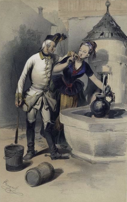 Fuhrwesen by Franz Gerasch, 1730